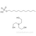 SULFATE DE LAURYLE DE TRIÉTHANOLAMINE CAS 139-96-8